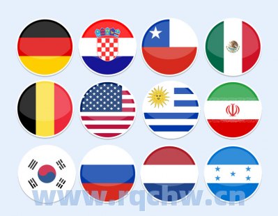 56个国家的国旗标志（56个国家的国旗标志）